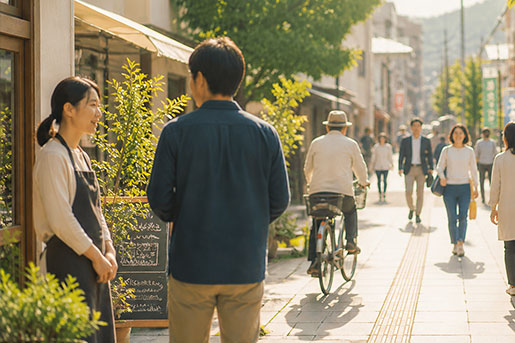 当社が理想とする地域の日常
