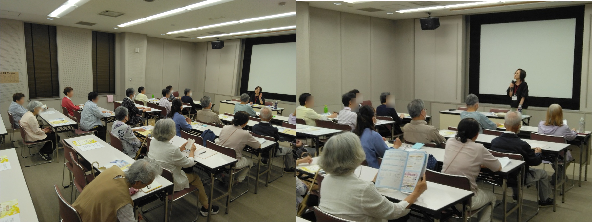 書き方講座会場（天理市）